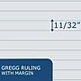 Roaring Spring Paper Products Enviroshades Steno Pad, 6" x 9", Gregg Ruled, Grey, 80 Sheets/Pad, 4 Pads/Pack (12274)~#|#~9D17D7E8-ABE3-44C0-83B1C799537C73EB_sc7