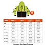 Ergodyne GloWear 8312BK High Visibility Long Sleeve Black Bottom Hooded Zip-Up Sweatshirt, ANSI Type R Class 3, Lime, X-Large~#|#~9D30E5B5-15FB-4E9D-9653A8D23314C62A_sc7