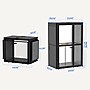 FlexiSpot WorkCube Series Sound Absorbing 2 Person Privacy Booth, Black (EP2FB-KIT)~#|#~9D3282D5-34D5-4853-9AED9D5CCCF2F291_sc7