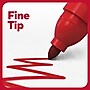 TRU RED™ Pen Permanent Markers, Fine Tip, Assorted, 5/Pack (TR54527)~#|#~9D3CEBD3-50BD-4AD9-A6EC03C3D40C47A5_sc7