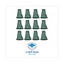 Boardwalk® Mop Head, Premium Standard Head, Cotton/rayon Fiber, Medium, Green~#|#~9D44177E-71B2-44A2-8EA35210B835F413_sc7