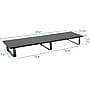 Mount-It! Extra Wide Monitor Riser for 2 Screens, Black (MI-7267)~#|#~9D4718AA-0D26-4FBC-8A65C04120423F6E_sc7