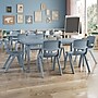 Flash Furniture Emmy Rectangular Activity Table Set, 48" x 24", Height Adjustable, Dusty Blue (YCX13RECTTBDTBE)~#|#~9D5B4701-F540-4F2E-92B4B5A0EAD0BB1E_sc7