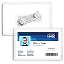 Staples Magnetic Badge Holders, 2.25" x 3.5", Vinyl, Clear, 25/Pack (51925)~#|#~9D60BAEB-0BD6-4DD4-A5E47C183EC221AB_sc7