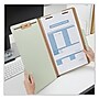 Universal Recycled Reinforced Pressboard Classification Folder, 3" Expansion, Legal Size, Green, 10/Box (UNV10296)~#|#~9D61712C-8973-4FF9-9D46E3FB6DCEB3BD_sc7