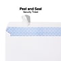 Staples #10 QuickStrip EasyClose Business Envelopes, White, Peel & Seal, Security‑Tinted, 9.5" x 4.125", 100/Pack~#|#~9D61BF36-F926-4189-B751F8BE3F66B083_sc7
