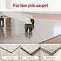 Staples Office Chair Mat, Clear Floor Mats, Low-Pile Carpets, 60 x 46 Inch, Smooth Glide~#|#~9D69AA42-648D-4F1D-814255171A3E9A0C_sc7