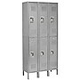 Global Industrial Infinity 78"H 2-Tier 3-Column Locker, Gray (968269GY)~#|#~9D6F0539-C914-4EC5-82C057F1D691488C_sc7