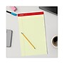 Universal Perf-Style Writing Pad, 8 1/2" x 14" , Wide Ruled, 50 Sheets/Pd, 12/Pk~#|#~9D99D60E-B398-4768-85B89F2F6D0F2EA5_sc7