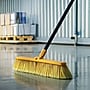 BISON LIFE Outdoor 18" Polypropylene Bristle Flagged Push Broom, Yellow/Black (BPHD-EXHPB-BKY-18-1)~#|#~9DA064EF-B7CF-43C0-90CF1E592114A818_sc7