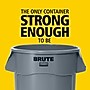 Rubbermaid Brute Outdoor Trash Can, Blue Resin, 44 Gal. (FG264360BLUE)~#|#~9DAD54A7-FF43-4061-900FC51CB6BC5BBF_sc7