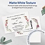 Avery Rectangle Invitation Cards , 5" x 7", Matte White, 50/Pack (19479399716)~#|#~9DC4F4B3-84DD-4107-9948F7644F7EEA6C_sc7