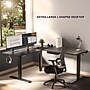 Mount-It! XL 75"W Electric Corner Adjustable Standing Desk, Black (MI-15024)~#|#~9DC9ED61-0824-4F23-97D6FFA6FDB3B953_sc7