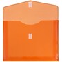JAM Paper Premium Plastic Document File, 1 Pocket, Letter, Orange, 3/Pack (218V2orx3)~#|#~9DCDC050-09D3-4484-BD5E03B03BA5F3B3_sc7