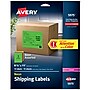 Avery Laser Shipping Labels, 8-1/2" x 11", Assorted Neon, 15 Labels/Pack (5975)~#|#~9DD9A001-662E-473B-97344FBB90A1C7B0_sc7