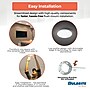 Bulbrite 5" Round 10.3-Watt 3000K LED Flush Mount Light, 850 Lumens, Nickel (773602)~#|#~9DECC3A6-7931-4FCB-8EAA21F2CC38F148_sc7