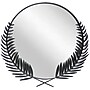 Infinity Instruments Empress Metal Wall Mirror, 22" (20006BK)~#|#~9DF1296A-428D-4E15-82ED7491178F31C1_sc7
