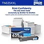 Brother TN635XXL Super High Yield Cyan Toner Cartridge, Prints Up to 6,500 Pages (TN635XXLC)~#|#~9DFFFFC7-5F50-4CB8-9C5FAB35CB125DCA_sc7