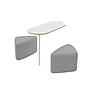 FlexiSpot WorkCube Series Sound Absorbing 2 Person Privacy Booth, White (P2FW-KIT)~#|#~9E020715-F8BC-4972-B1568EFFE1ADEAEA_sc7