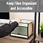 Mind Reader Metal Hanging File Organizer, Black (BOXFILE-BLK)~#|#~9E0F89C4-3270-4407-BA6897FB53E505B3_sc7