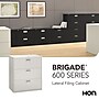 HON Brigade 600 Series 3-Drawer Lateral File Cabinet, Locking, Letter/Legal, Gray, 36"W (H683.L.Q)~#|#~9E19CFFD-4DF9-4010-A3FF18212252C678_sc7