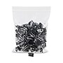 Mini Binder Clips, Steel Wire, 1/4" Capacity, 1/2" Wide, Black/Silver, 144/Pack~#|#~9E1FA16C-7E7F-41C0-B978BBAFC9324A5E_sc7