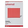 Universal Recycled Hanging File Folder, Letter Size, Red, 25/Box (UNV14118)~#|#~9E25C2A4-585D-4EA7-BBCBA3797D4E30E0_sc7