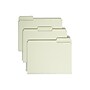 Smead Heavy Duty File Folder, 1/3-Cut Tab, 1" Expansion, Letter Size, Gray/Green, 25/Bx (13230)~#|#~9E38CB33-608F-421B-98C86E485767CCC9_sc7