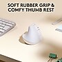 Logitech Lift for Mac Wireless Ergonomic Vertical Optical Bluetooth & USB Mouse, White (910-006471)~#|#~9E3FFB66-B2FD-4DE3-91ED4CC9A68776E1_sc7