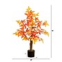 Nearly Natural 3' Autumn Deluxe Maple Artificial Fall Tree (T4742)~#|#~9E4A58DC-995B-440B-850FC21E13A8B7F7_sc7