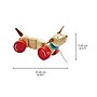 Plan Toys Happy Puppy Wooden Pull Toy, Natural (PTS5101)~#|#~9E4AA1AD-7FDB-4301-94C7C497FE7D1130_sc7