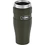 Thermos King Stainless Steel Vacuum Insulated Tumbler, 16 oz., Army Green (EASK1005AG4)~#|#~9E50FFD3-1903-4247-863EFA2D2BC6E1F9_sc7