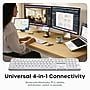 Satechi Slim EX3 Wireless Keyboard, USB-C, Silver (ST-KEX3S-EN)~#|#~9E618FE6-A103-4011-BFA4D4F1B6608A2F_sc7