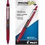 Pilot Precise V10 Retractable Rollerball Pens, Bold Point, 1.0mm, Red Ink, Dozen (PV1R-RED)~#|#~9E852CEE-CC7C-482D-80CFFC35F4B55435_sc7