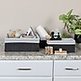 Household Essentials Woven Storage Wicker Basket, Black, 3/Set (HE1099)~#|#~9EA15CD7-E464-48EA-9254DD2E5F81A8CD_sc7