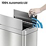 iTouchless Stainless Steel Wings Open Lid Sensor Trash Can with AbsorbX Odor Control, Silver, 18 gal. (WS18RSL)~#|#~9EC027FE-49B1-45D3-A2BD1E4A47A30323_sc7