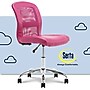 Serta Essentials Armless Ergonomic Bonded Leather/Mesh Swivel Task Chair, Pink (48740E)~#|#~9EC2E01C-83FA-4FFE-B51FFE5CACA80697_sc7