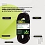 GoGreen Power 100' Indoor/Outdoor Extension Cord, 16 AWG, Black (GG-13700BK)~#|#~9EC8D5FF-113A-45E1-9CCEE6D59DA49555_sc7
