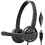 Delton 12Y Stereo On-Ear Computer Headset, USB Type-A (DWH12Y)~#|#~9ED5B9D2-1A7A-4178-9457C04B30035E6D_sc7
