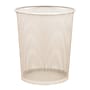 Staples Metal Mesh Trash Can, 4.4 Gallon, Warm White (ST63857)~#|#~9EE3ABCF-6B2E-4AA1-BA5B8902544D3C33_sc7
