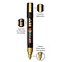 POSCA PC-5M Water Based Paint Marker, Medium Bullet Tip, Gold, 3/Pack (UBCPC5MGOLD-3)~#|#~9EE6742A-6401-4657-BDE21FD3BE1E6B4D_sc7