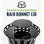 Alpine Industries Rain Bonnet Trash Can Lid, 38 Gallon Trash Cans, Black (479-38-A)~#|#~9F0AE20F-CF83-4FC8-A9C278973A93843D_sc7