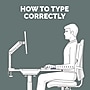Fellowes Breyta Silicone Keyboard Wrist Rest, Gray (100145416)~#|#~9F1CCDEE-B3E1-42DC-926DF3CC46F5B286_sc7