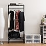 Iris 8.88" x 6.75" Garment Rack, Black Metal (596269) ~#|#~9F330ADE-95DB-4483-8321A89243C7B35C_sc7