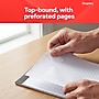 STAPLES Legal Pads, 8.5” x 11”, Wide Ruled, Perforated, 50 Sheets/Pad, 12‑Pack~#|#~9F3D4B3A-A910-4A64-B1E8F278A6F44C49_sc7
