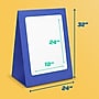 Flipside Deluxe Paper Mobile Dry-Erase Whiteboard Easel, 2' x 1.5', 4/Carton (30504-4)~#|#~9F40C588-B4EA-44B3-8AE8E94684FAB5A6_sc7