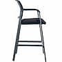 Lorell Contemporary Fabric Full Back Industrial/Shop Stool, Black/Gray (LLR30954)~#|#~9F56E59F-3262-4589-8CF9C860162F3C20_sc7