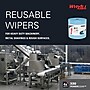 WypAll X80 Fabric Cleaning Wipers, 13.4" x 12.5", Blue, 475 Sheets/Roll (KCC41043)~#|#~9F79CB9A-6BA3-4587-819840CB9CC8D83D_sc7