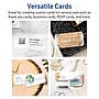 Avery Business Cards, 1-3/4" x 3-1/2" , Glossy White, 80/Pack (95286)~#|#~9F8A682E-DE6B-48F7-AECB694184243112_sc7