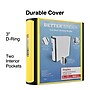 Staples Heavy Duty 3" 3-Ring Better Binder, D-Ring, Yellow (ST55895-CC)~#|#~9F8F51E1-3008-4AA6-932611FAA31D726A_sc7